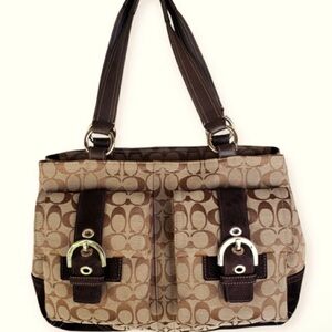 RARE Coach Signature Soho Shoulder Handbag